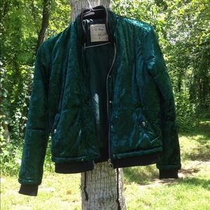 Super warm Ci Sono green jacket
